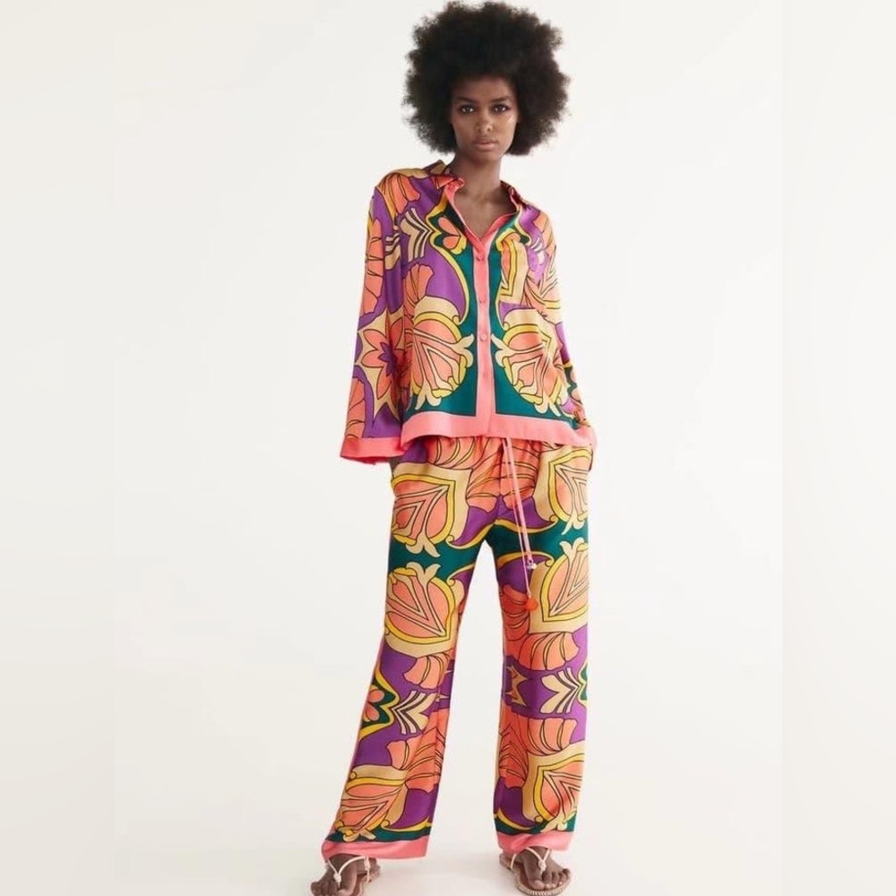 Zara summer 2 piece set